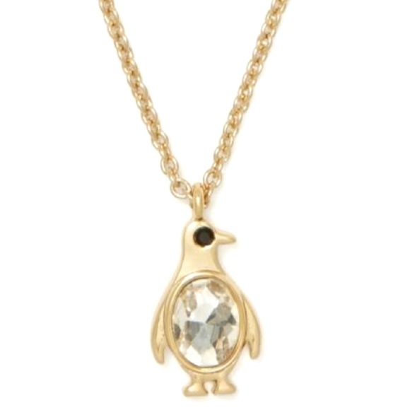 Kate Spade Fancy Penguin Necklace 